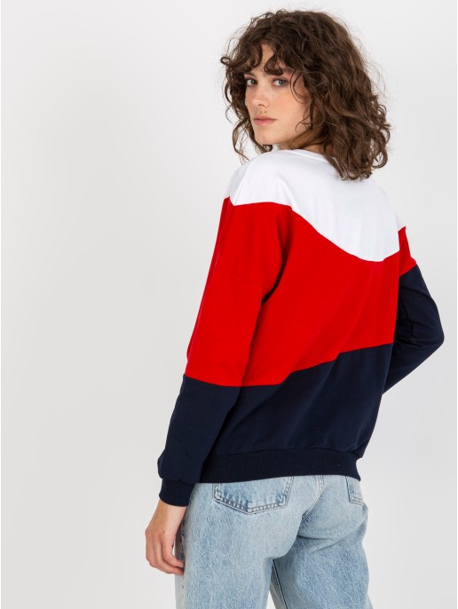 Bluza-RV-BL-8430.61P-biało-granatowy Bluza-RV-BL-8430.61P-biało-granatowy