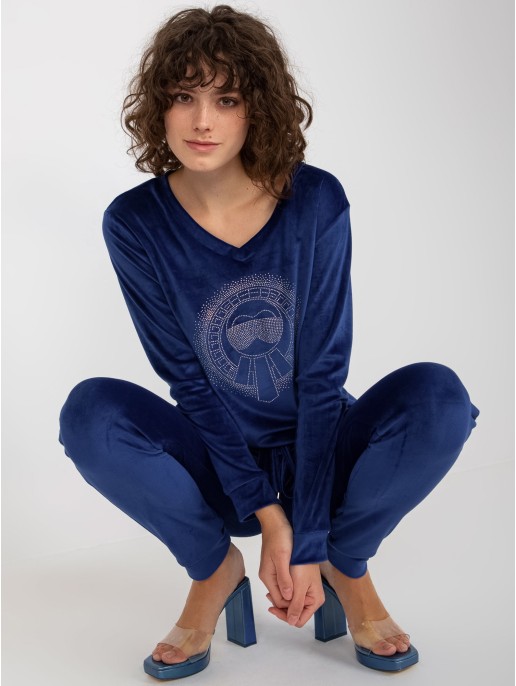 Laisvalaikio kostiumas-RV-KMPL-8442.23P-mėlynas