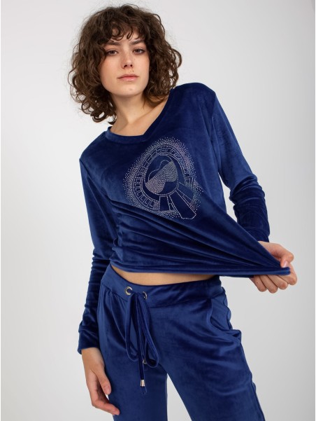 Laisvalaikio kostiumas-RV-KMPL-8442.23P-mėlynas