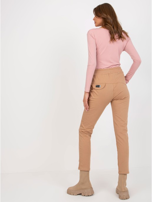 Spodnie dresowe-RV-DR-8369.89P-camelowy Spodnie dresowe-RV-DR-8369.89P-camelowy