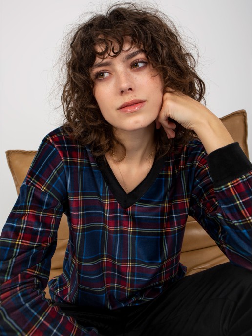 Laisvalaikio kostiumas-RP-KMPL-8190-6.23X-juodas-žydras Laisvalaikio kostiumas-RP-KMPL-8190-6.23X-juodas-žydras