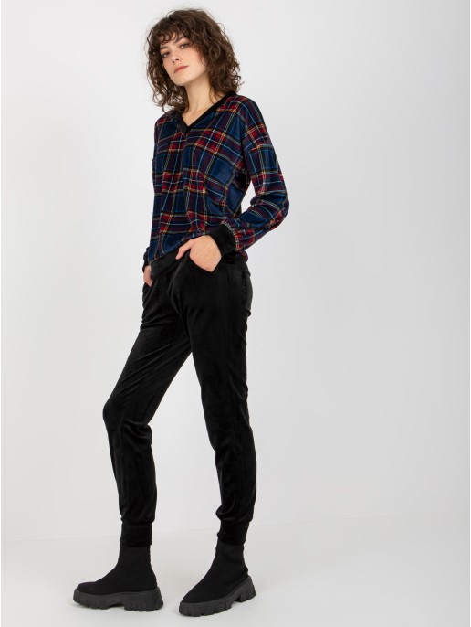 Laisvalaikio kostiumas-RP-KMPL-8190-6.23X-juodas-žydras Laisvalaikio kostiumas-RP-KMPL-8190-6.23X-juodas-žydras