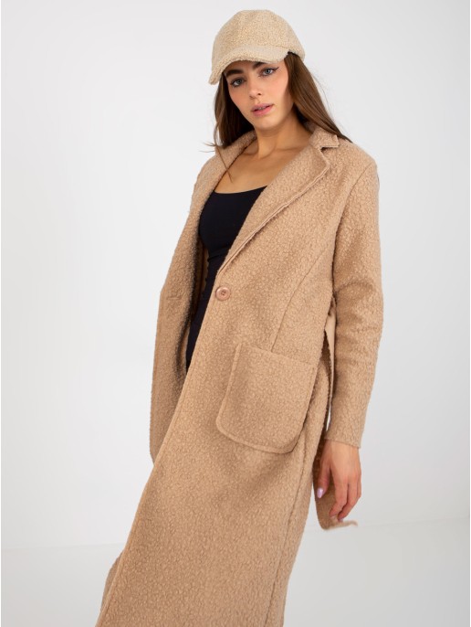 Płaszcz-TW-PL-BI-5220.63-beżowy
