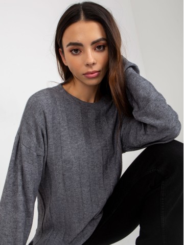 Sweter-VI-SW-20234.75P-ciemny szary 2