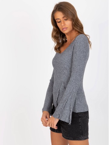 Sweter-VI-SW-20260.91P-ciemny szary 2