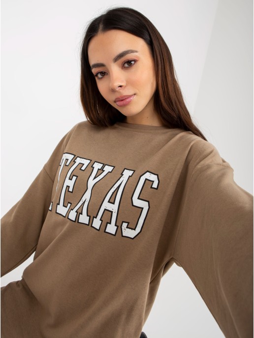 Bluza-EM-BL-U719.82P-ciemny bezowy Bluza-EM-BL-U719.82P-ciemny bezowy