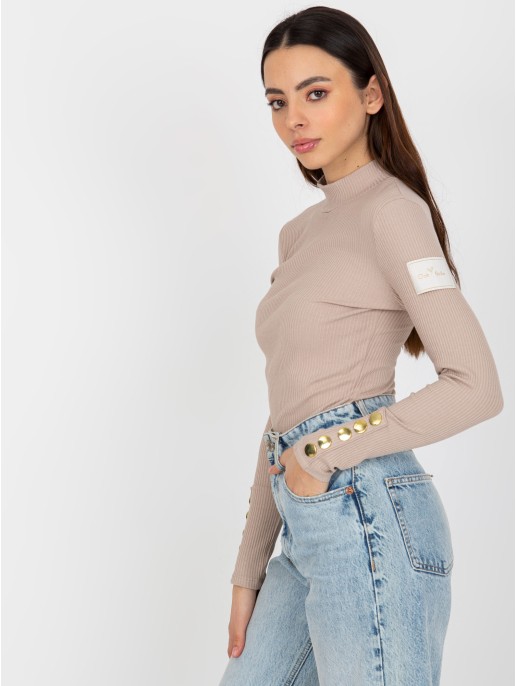 Bluzka-TW-BZ-OB-009.28-beżowy Bluzka-TW-BZ-OB-009.28-beżowy