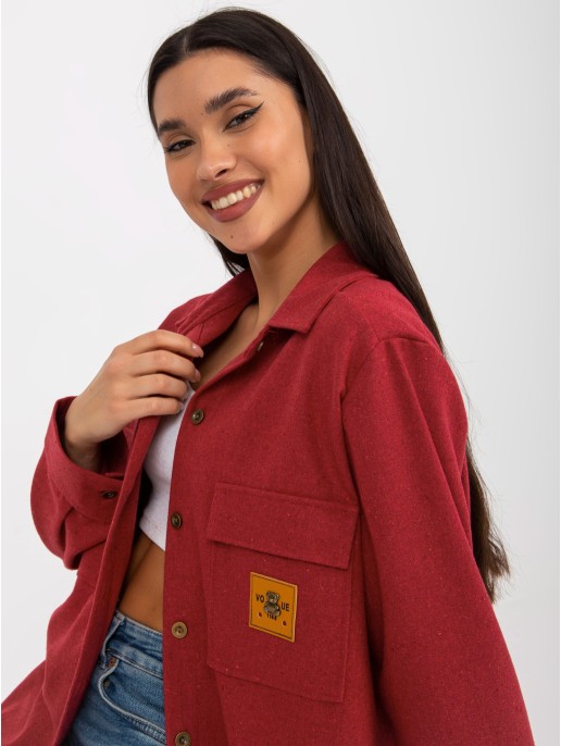 Marškiniai-LK-KS-509164.11-tamsiai rožinė Marškiniai-LK-KS-509164.11-tamsiai rožinė