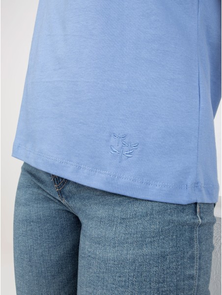 T-shirt-TW-TS-2004.48-ciemny niebieski