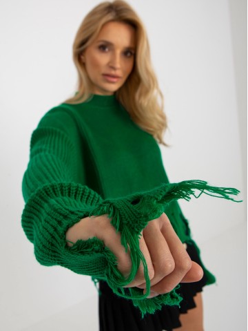 Sweter-LC-SW-0373.95P-zielony 2
