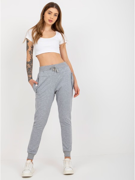 Spodnie dresowe-EM-DR-HS-20-202.67-szary