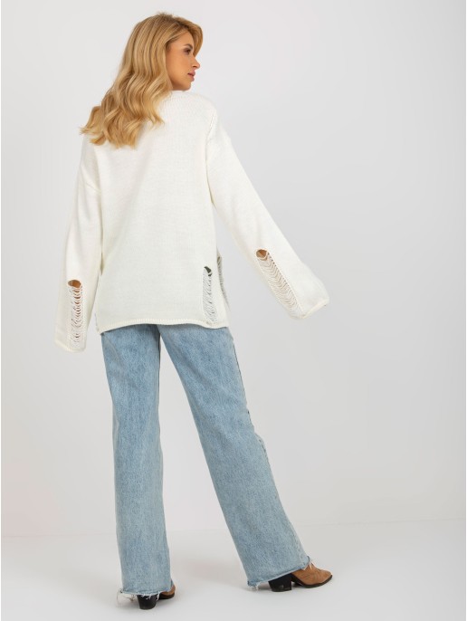 Sweter-BA-SW-8043.03-ecru Sweter-BA-SW-8043.03-ecru