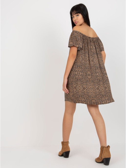 Suknelė-D73771R30145J-ruda