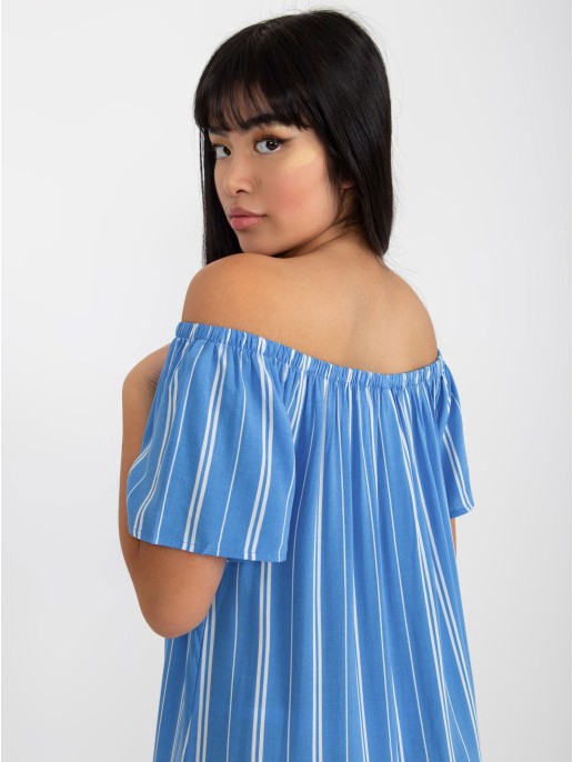 Suknelė-D73771R30145J-balta-mėlyna
