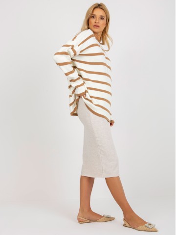 Sweter-LC-SW-2212.97P-jasny brązowy 2