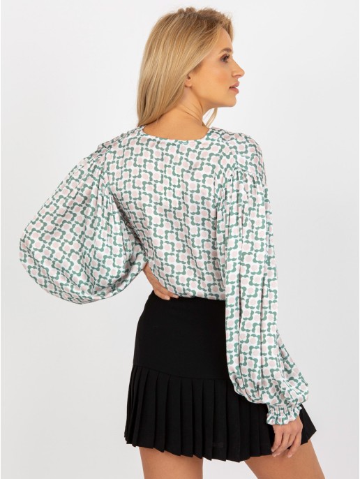 Koszula-LK-KS-509017.64-biało-beżowy Koszula-LK-KS-509017.64-biało-beżowy