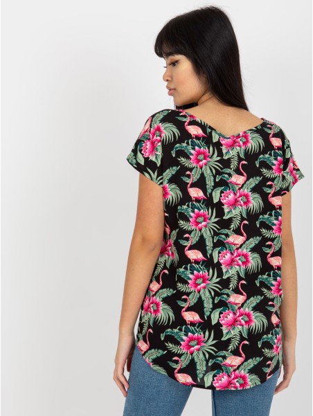 Bluzka-D73771R10978P-czarno-zielony