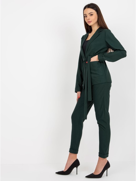 Marynarka-LK-MA-507798-1.15P-ciemny zielony