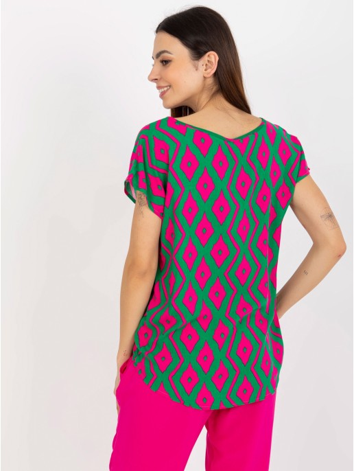 Bluzka-D73771R10978Q-zielony