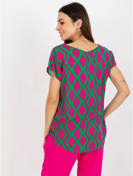 Bluzka-D73771R10978Q-zielony