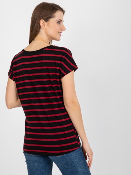 T-shirt-RV-TS-8567.26-czarno-czerwony