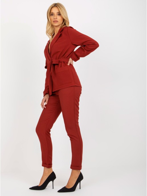 Marynarka-LK-MA-507798.51P-bordowy Marynarka-LK-MA-507798.51P-bordowy