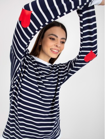 Bluza-LO-BL-LK-236.27X-biało-granatowy 2
