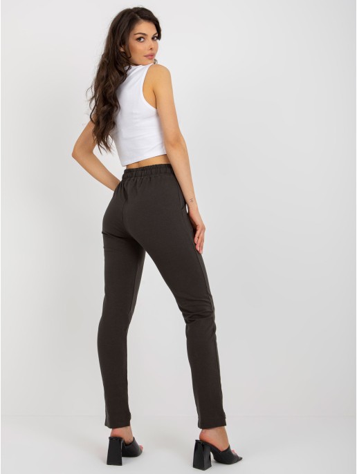 Spodnie dresowe-RV-DR-6742.57-ciemny khaki Spodnie dresowe-RV-DR-6742.57-ciemny khaki