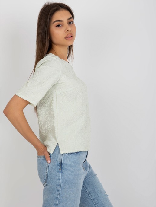 Bluzka-LK-BZ-505865.43P-pistacjowy Bluzka-LK-BZ-505865.43P-pistacjowy