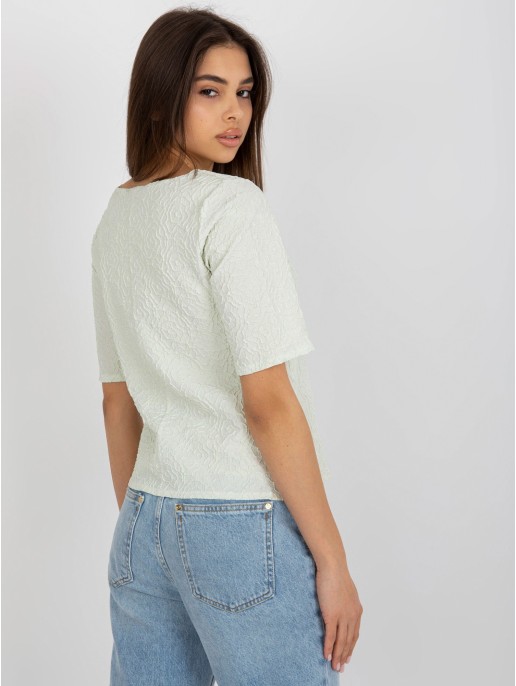 Bluzka-LK-BZ-505865.43P-pistacjowy Bluzka-LK-BZ-505865.43P-pistacjowy