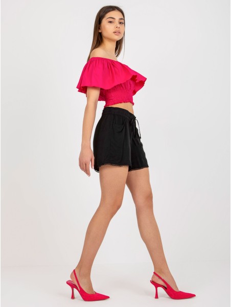 Szorty-D73760M61531KH-czarny