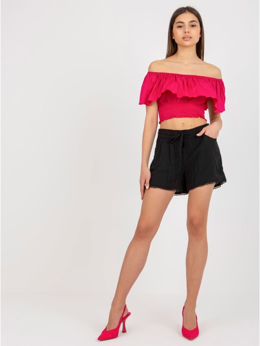 Szorty-D73760M61531KH-czarny