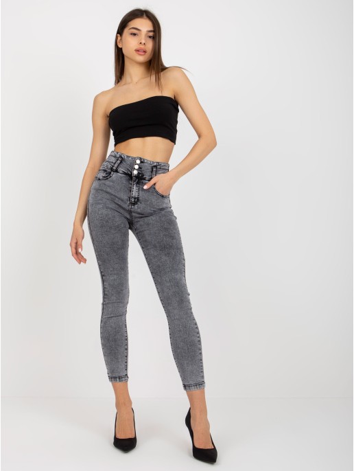 Spodnie jeans-NM-SP-L73.79P-ciemny szary Spodnie jeans-NM-SP-L73.79P-ciemny szary