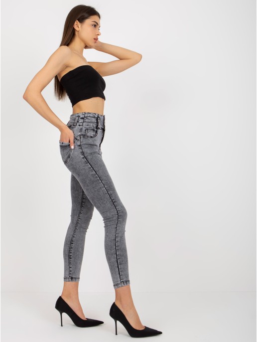 Spodnie jeans-NM-SP-L73.79P-ciemny szary Spodnie jeans-NM-SP-L73.79P-ciemny szary