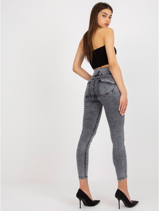 Spodnie jeans-NM-SP-L73.79P-ciemny szary Spodnie jeans-NM-SP-L73.79P-ciemny szary