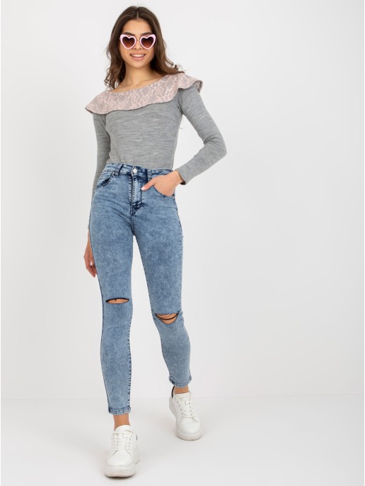 Spodnie jeans-NM-SP-H32.12X-niebieski Spodnie jeans-NM-SP-H32.12X-niebieski