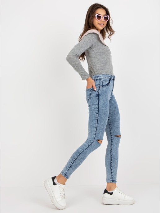 Spodnie jeans-NM-SP-H32.12X-niebieski Spodnie jeans-NM-SP-H32.12X-niebieski