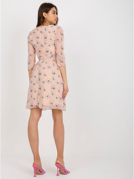 Sukienka-LK-SK-508006.92P-jasny różowy