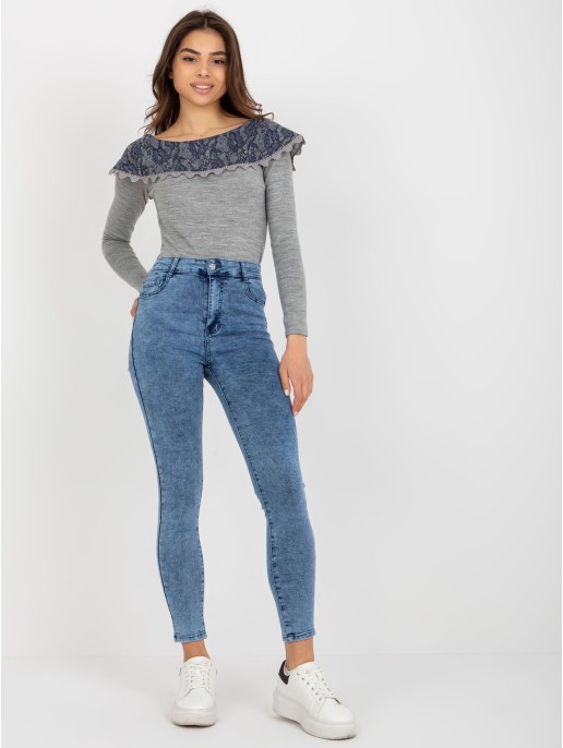 Spodnie jeans-NM-SP-L12.14X-niebieski