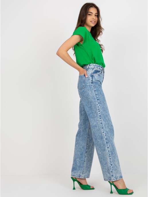 Spodnie jeans-NM-SP-WJ23443.05X-niebieski Spodnie jeans-NM-SP-WJ23443.05X-niebieski