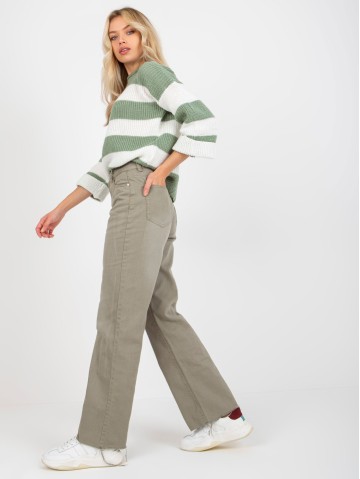 Spodnie-D70037M62291A1-khaki 2