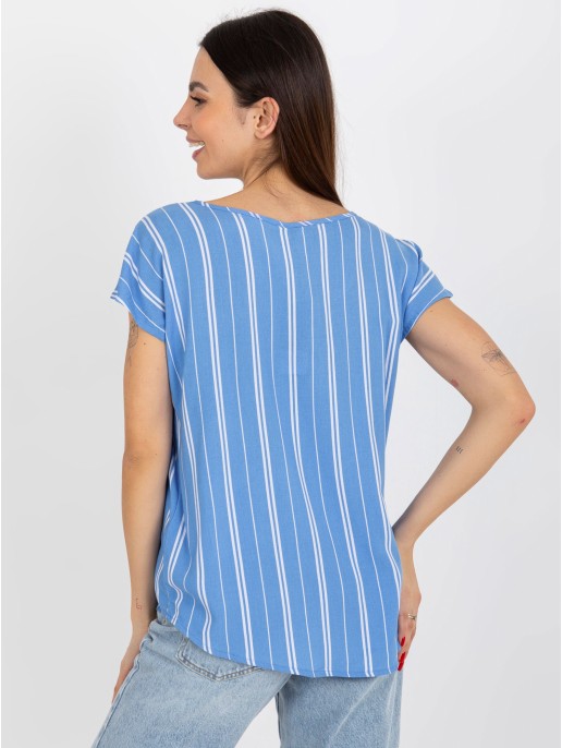 Bluzka-D73771R10978Q-niebieski