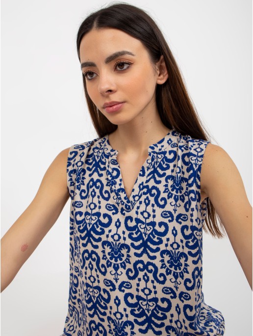 Bluzka-D73771R11115A-ciemny niebieski Bluzka-D73771R11115A-ciemny niebieski