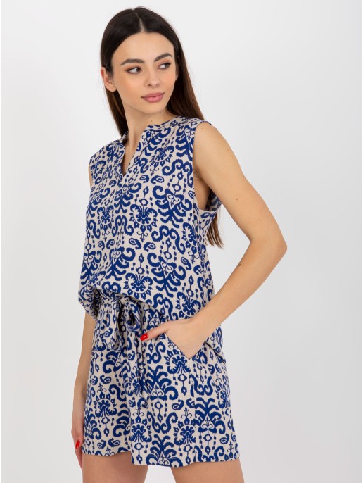 Bluzka-D73771R11115A-ciemny niebieski Bluzka-D73771R11115A-ciemny niebieski