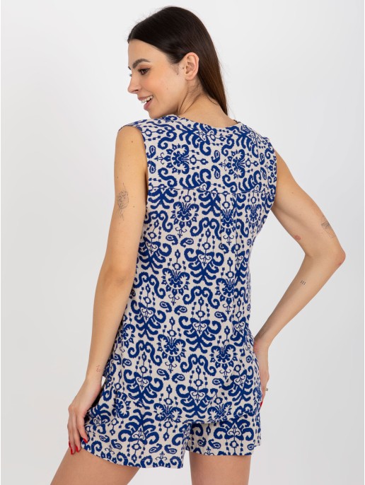 Bluzka-D73771R11115A-ciemny niebieski Bluzka-D73771R11115A-ciemny niebieski