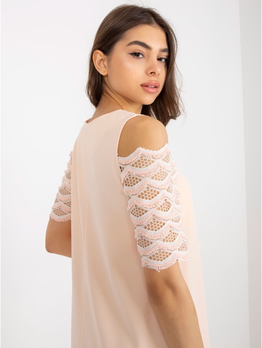 Suknelė-LK-SK-506654.52-persiko spalvos