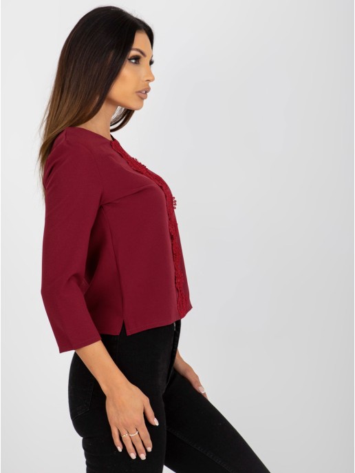 Bluzka-LK-BZ-506524.43P-bordowy Bluzka-LK-BZ-506524.43P-bordowy