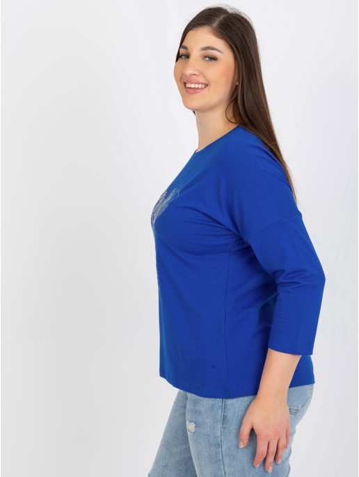 Bluzka-RV-BZ-8554.01P-ciemny niebieski Bluzka-RV-BZ-8554.01P-ciemny niebieski