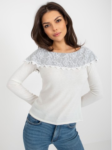 Sweter-LK-SW-506559-1.41P-jasny beżowy 2
