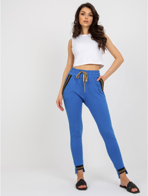 Spodnie dresowe-RV-DR-6173.71-ciemny niebieski Spodnie dresowe-RV-DR-6173.71-ciemny niebieski